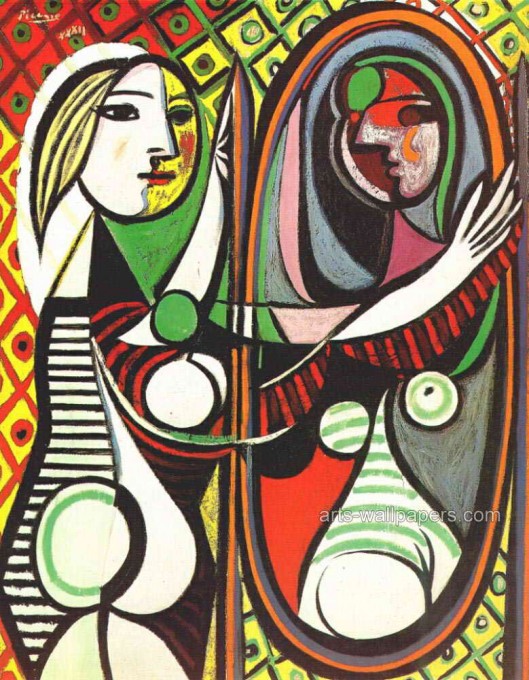 girl before mirror picasso
