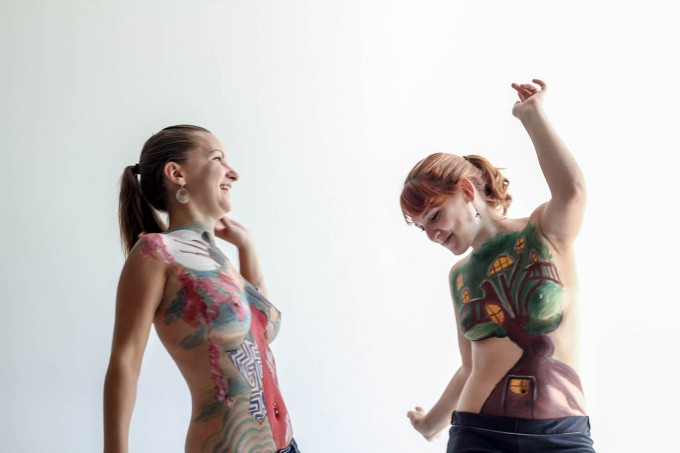 body painting jam session 09/07/13