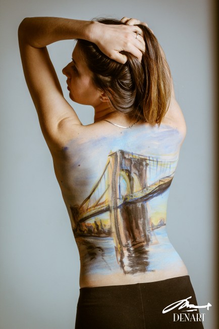 Moscow NY body painting
