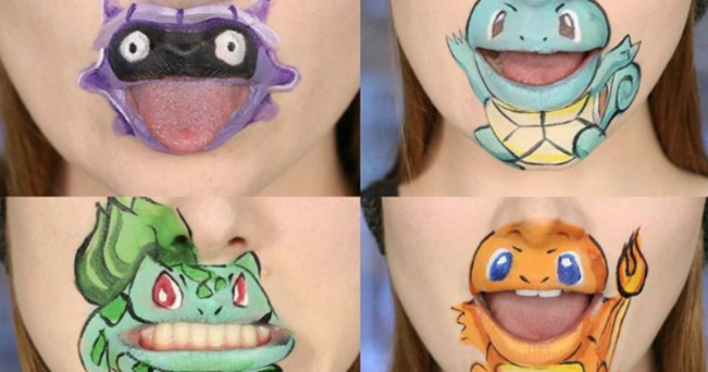Beauty Bloggers Are Turning Their Mouths Into Pokemon Characters: See Pics of Pokemouths!