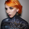 F*ck Contouring, We Just Want More of This Magical Hogwarts Body Art