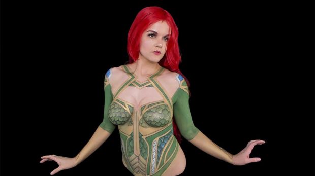 Bodypainting streamer calls out Twitch's guidelines after "wrongful" ban