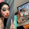 This ‘illusion’ artist uses her face as a mind-blowing canvas